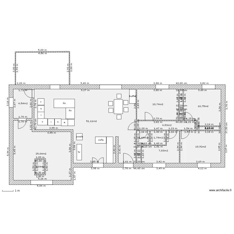 tony dernier. Plan de 