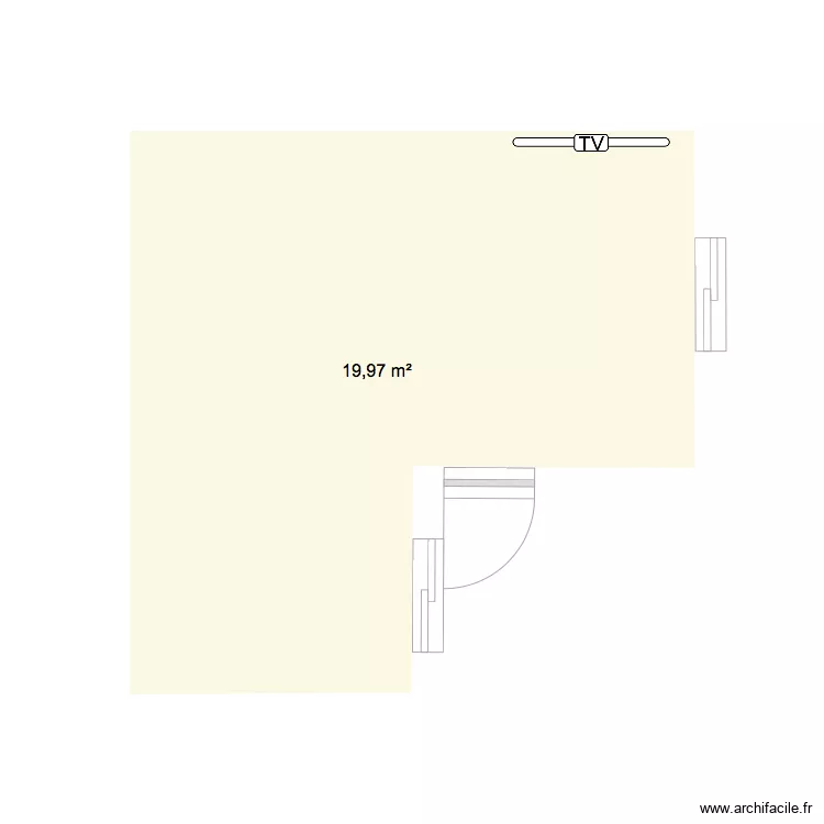 STUDIO. Plan de STUDIO. Plan de