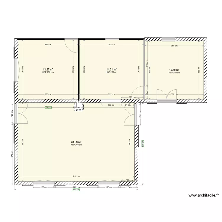 Extension manosque. Plan de 
