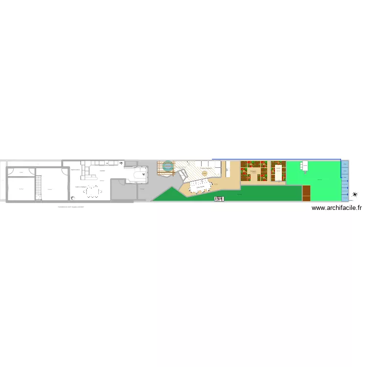 Arquenne 1er nouveau. Plan de Arquenne 1er nouveau. Plan de