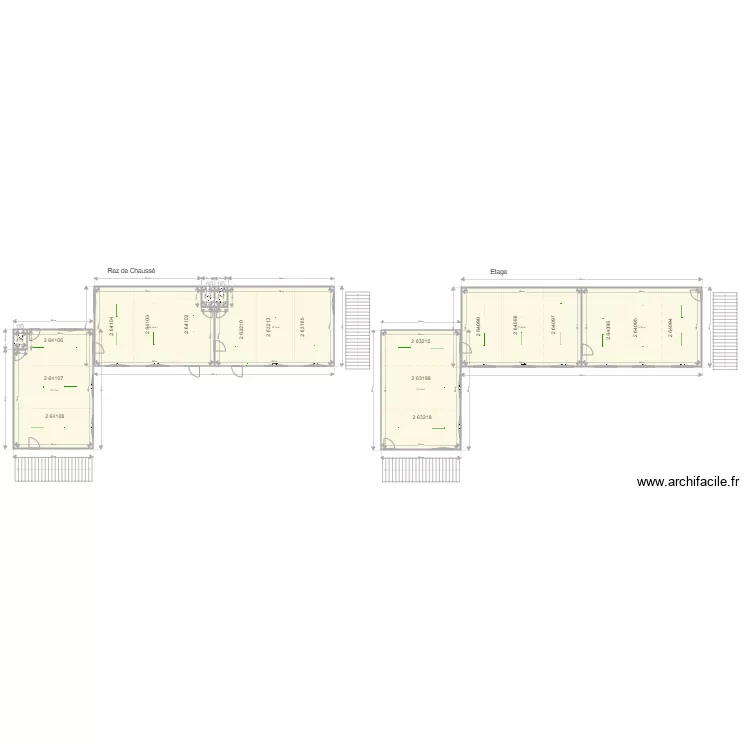 Ecole libre de Pepinster en L 23 Ao&ucirc;t. Plan de 