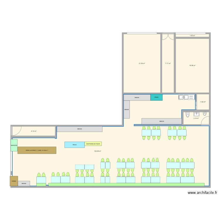 1TAIMA . Plan de 0 pièce et 0 m2