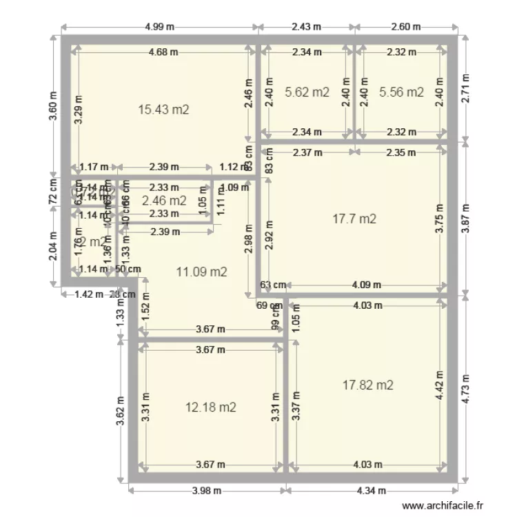 WIMMER BISCHOFFSHEIM. Plan de 