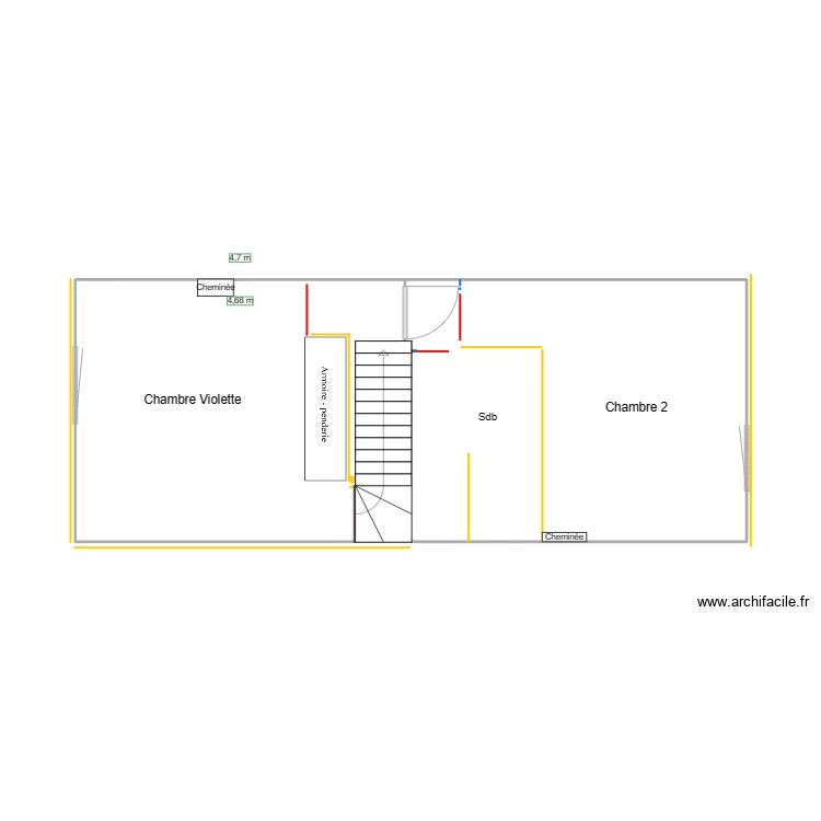 Plan &eacute;lectrique 3. Plan de 