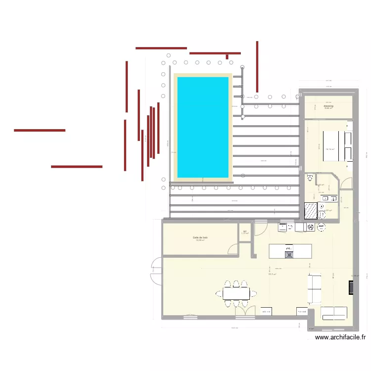 terasse 15-02-2023. Plan de 