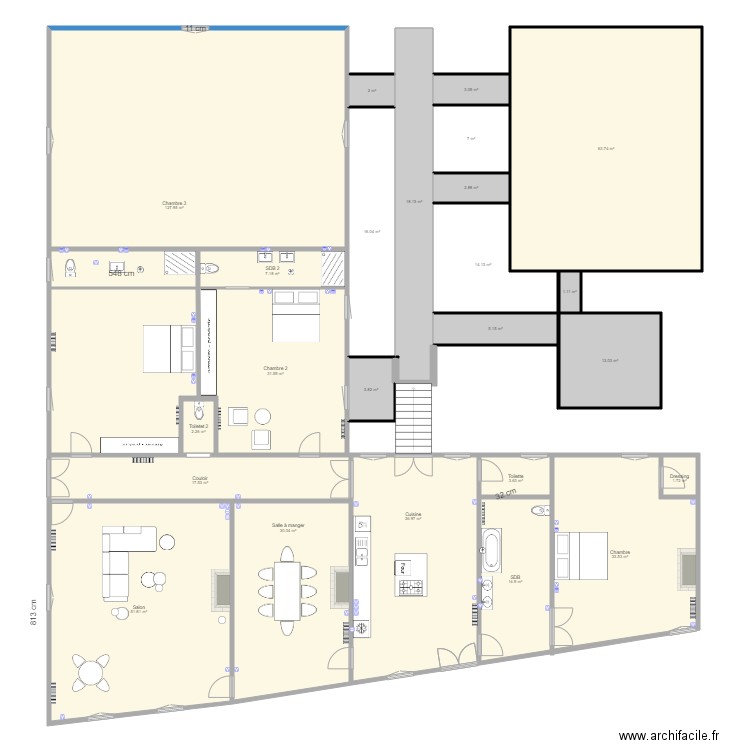 cour michel . Plan de 0 pièce et 0 m2