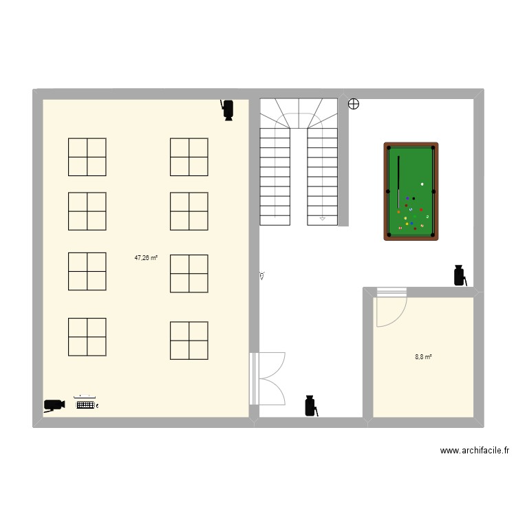 Sous-Sol. Plan de 0 pièce et 0 m2
