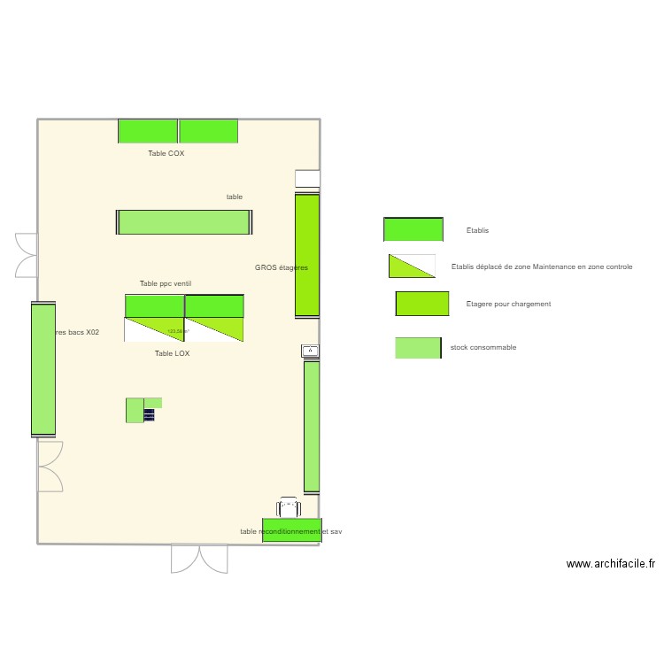 Meyzieu zone controle Final1.0. Plan de 1 pièce et 124 m2