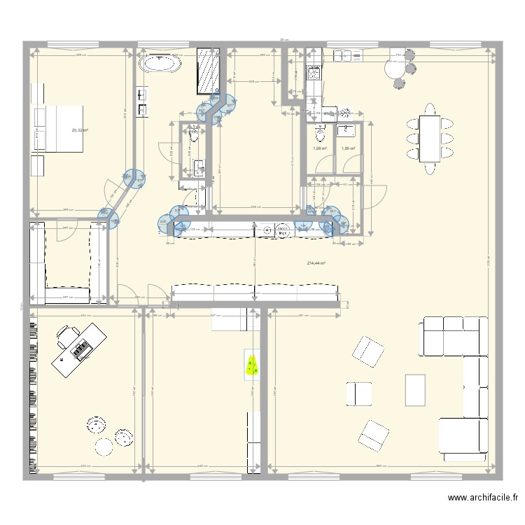 NEUILLY  ALAIN . Plan de 0 pièce et 0 m2