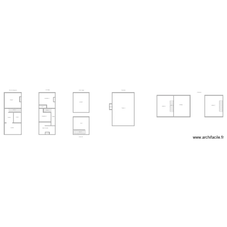 vrizy emile heren. Plan de 