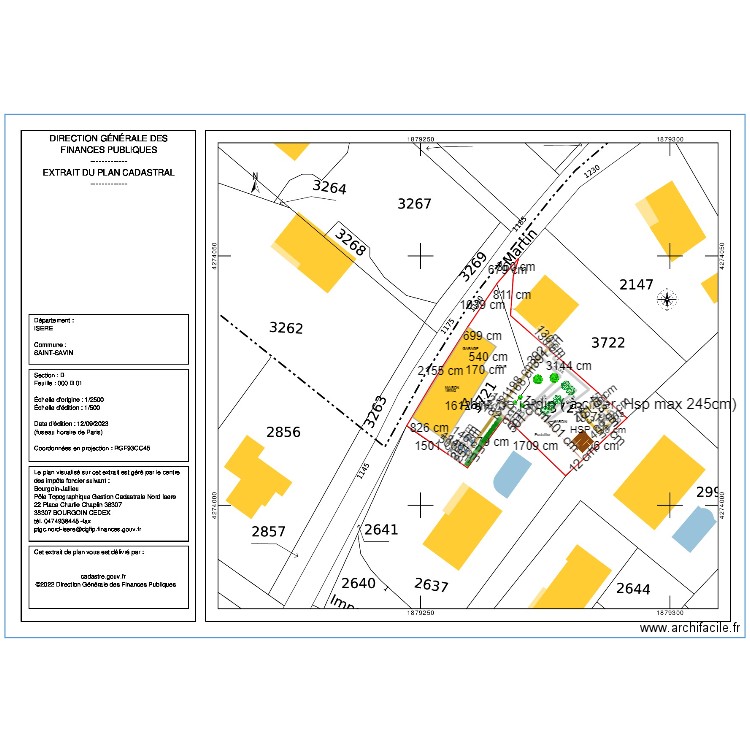 dp2. Plan de 2 pièces et 24 m2