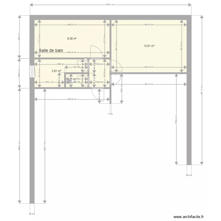 SdB VILLERS 4. Plan de 