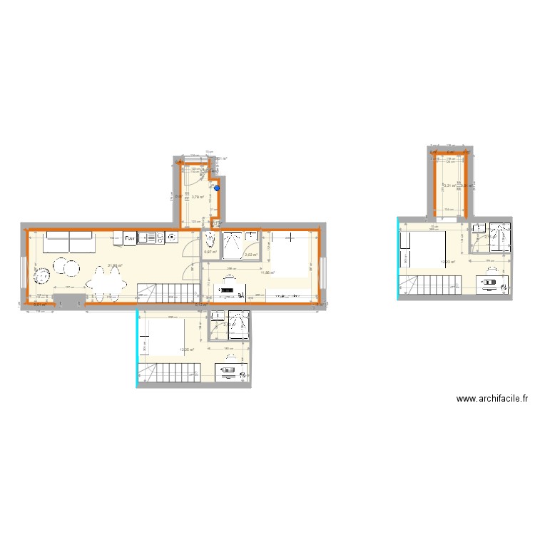 VICTOR HUGO DEFFO. Plan de 0 pièce et 0 m2