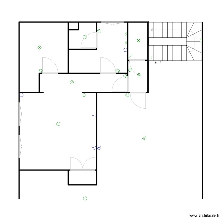 étage. Plan de 0 pièce et 0 m2