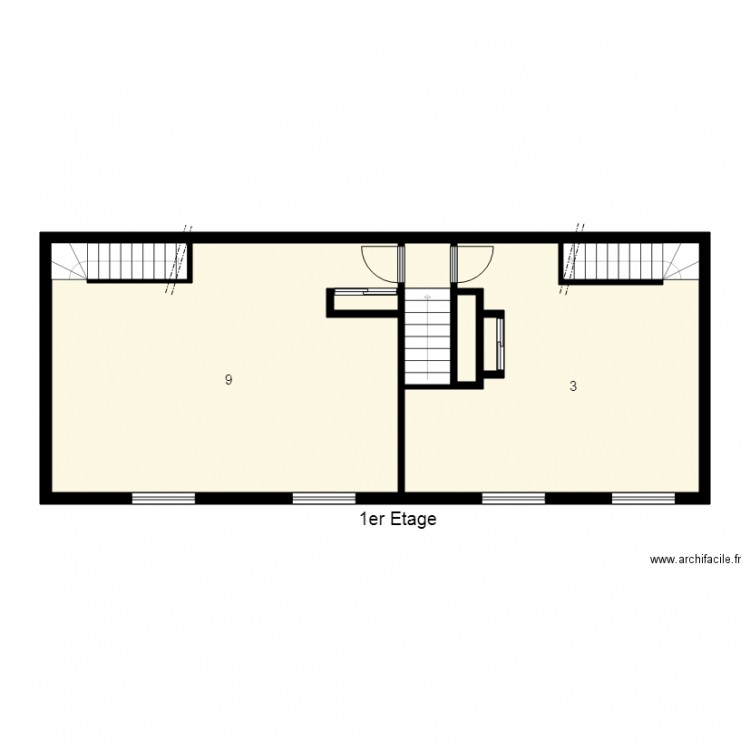 184593 JACQUINOT. Plan de 0 pièce et 0 m2