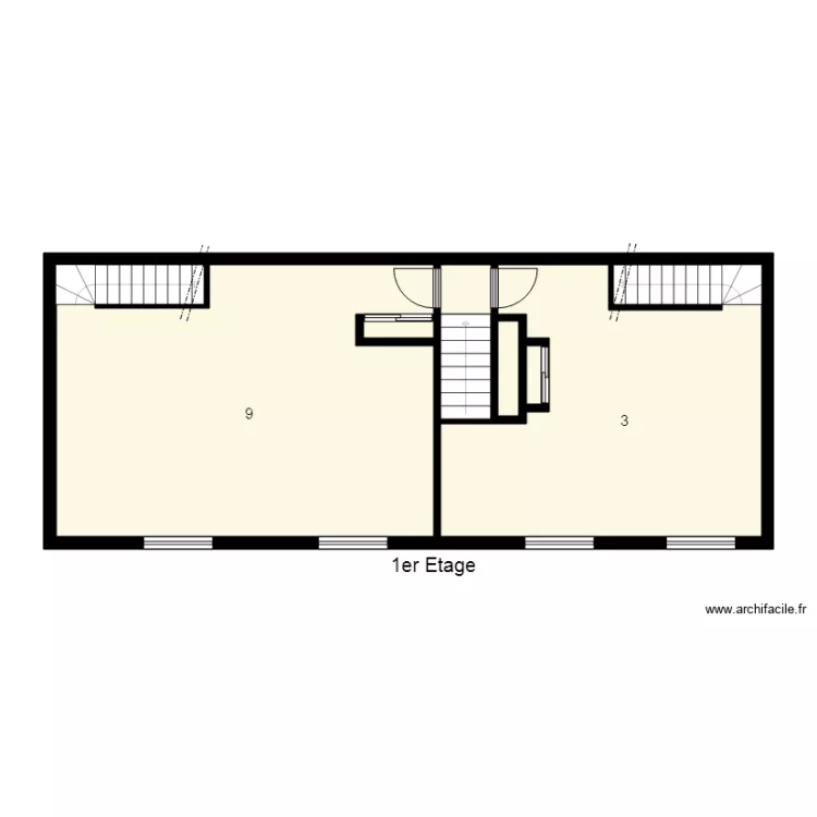 184593 JACQUINOT. Plan de 