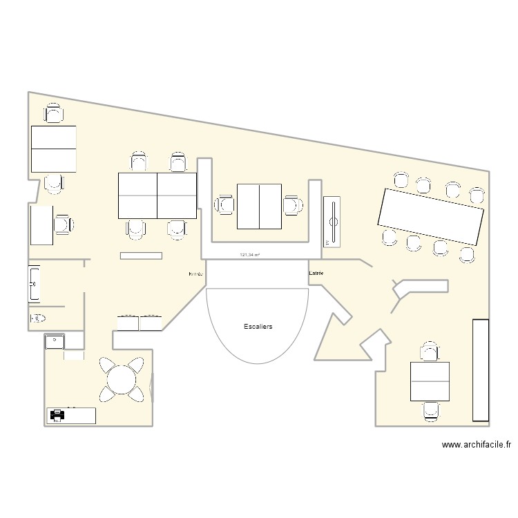new bureaux 3. Plan de 0 pièce et 0 m2