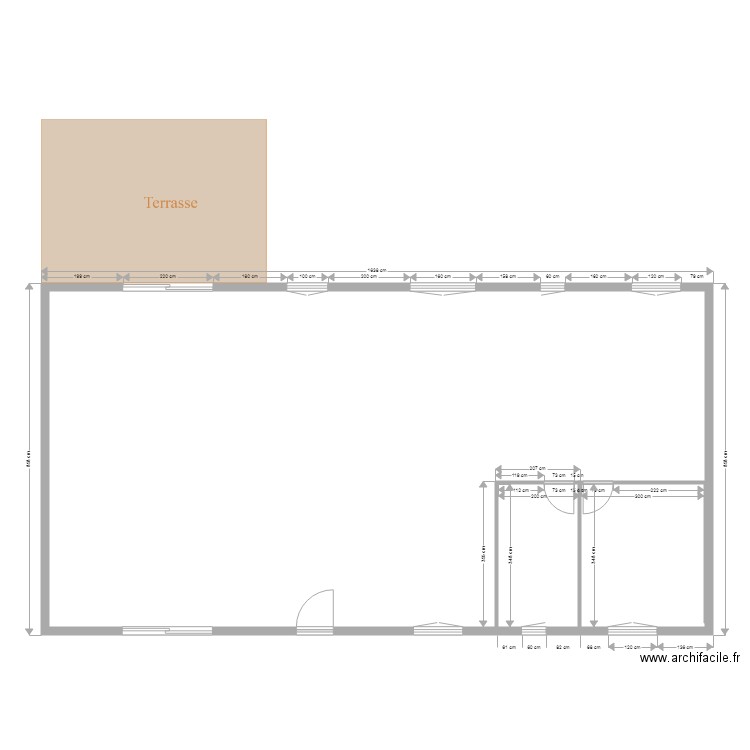 Plan RdC Chris. Plan de 0 pièce et 0 m2