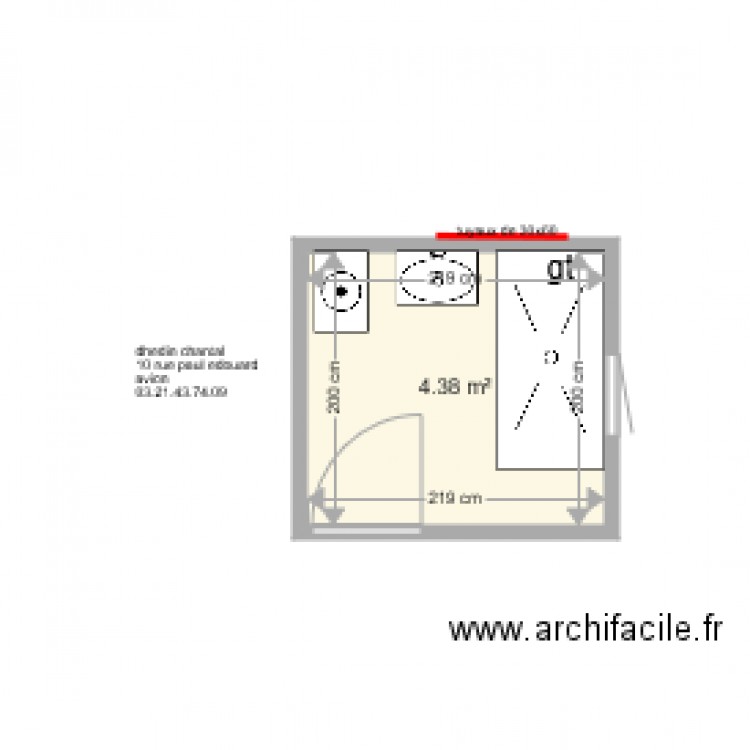 DEDHIN. Plan de 0 pièce et 0 m2