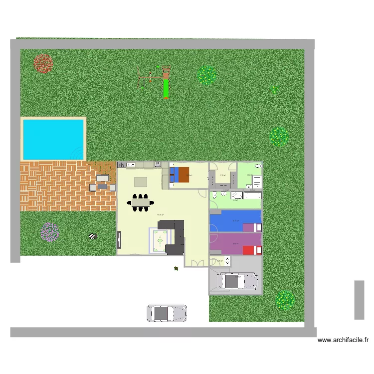 Maison . Plan de Maison . Plan de