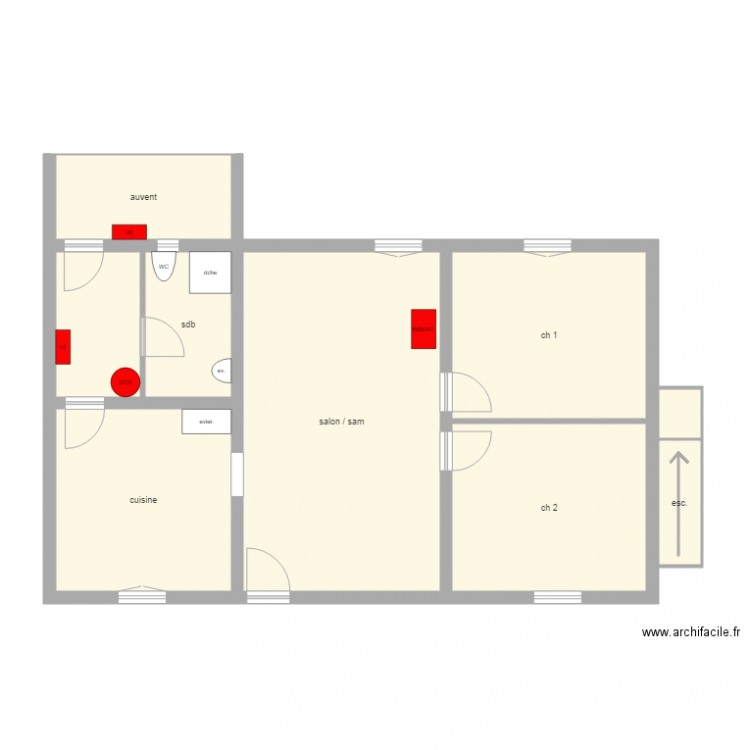 MARAND. Plan de 0 pièce et 0 m2