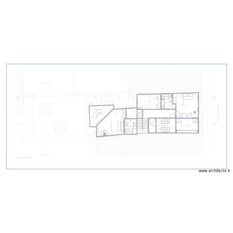 braga piso 1 v2. Plan de 0 pièce et 0 m2