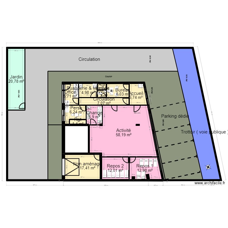 B91V159P projet_PMI. Plan de 0 pièce et 0 m2