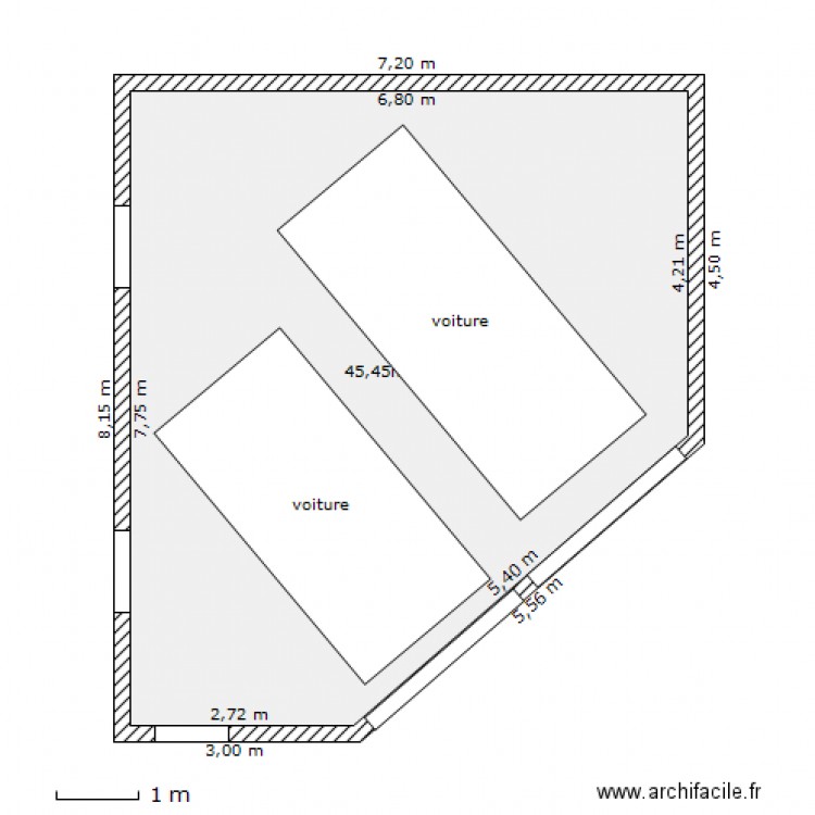 garaage. Plan de 0 pièce et 0 m2