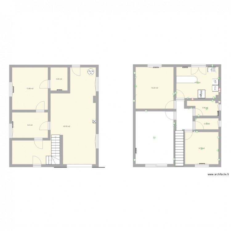 maison trélissac. Plan de 0 pièce et 0 m2