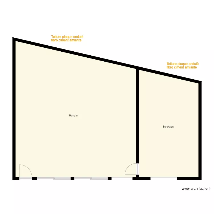 Croquis KLEIN Bernard 2. Plan de 
