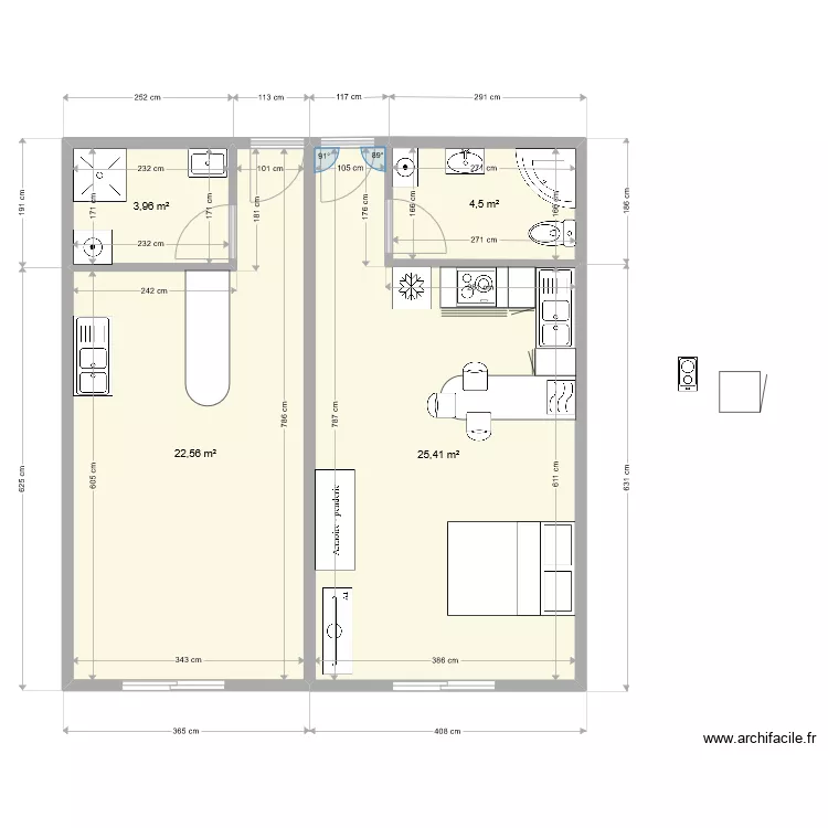 B103 B104 IMMEUBLE IAORA 2. Plan de 