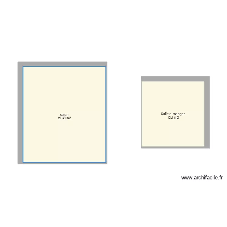 appartement. Plan de appartement. Plan de