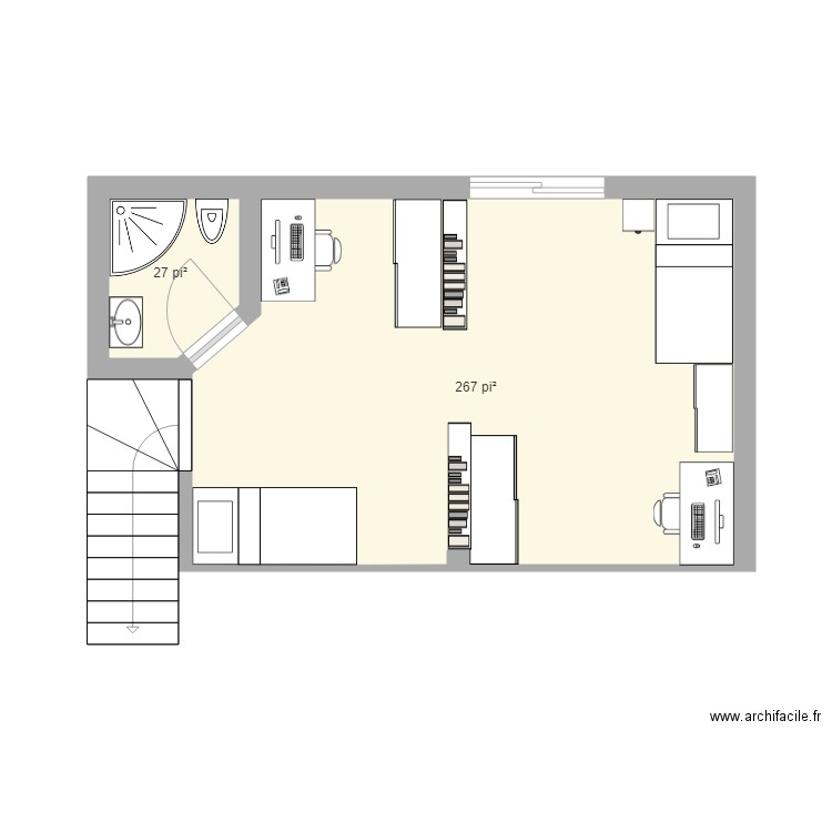 plan mesure reelle 2. Plan de 0 pièce et 0 m2