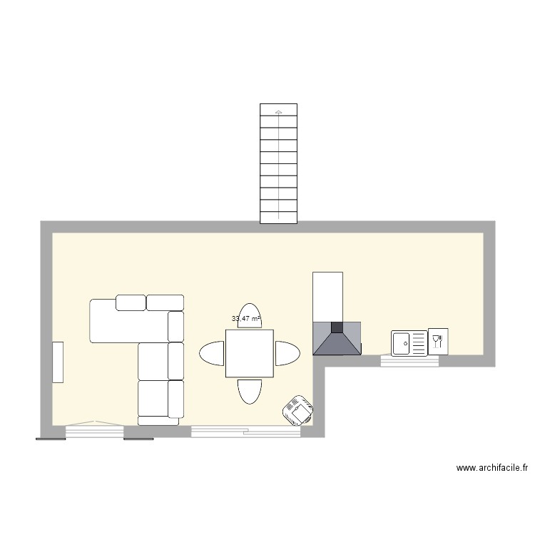 maman. Plan de 0 pièce et 0 m2