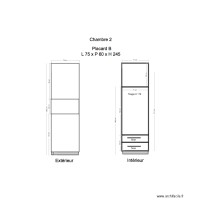 Placard Chambre 2 B