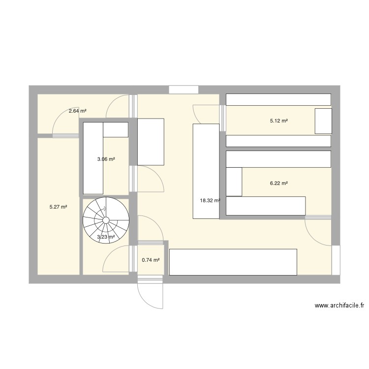 PLAN CUISINE ESSAYE 19. Plan de 0 pièce et 0 m2