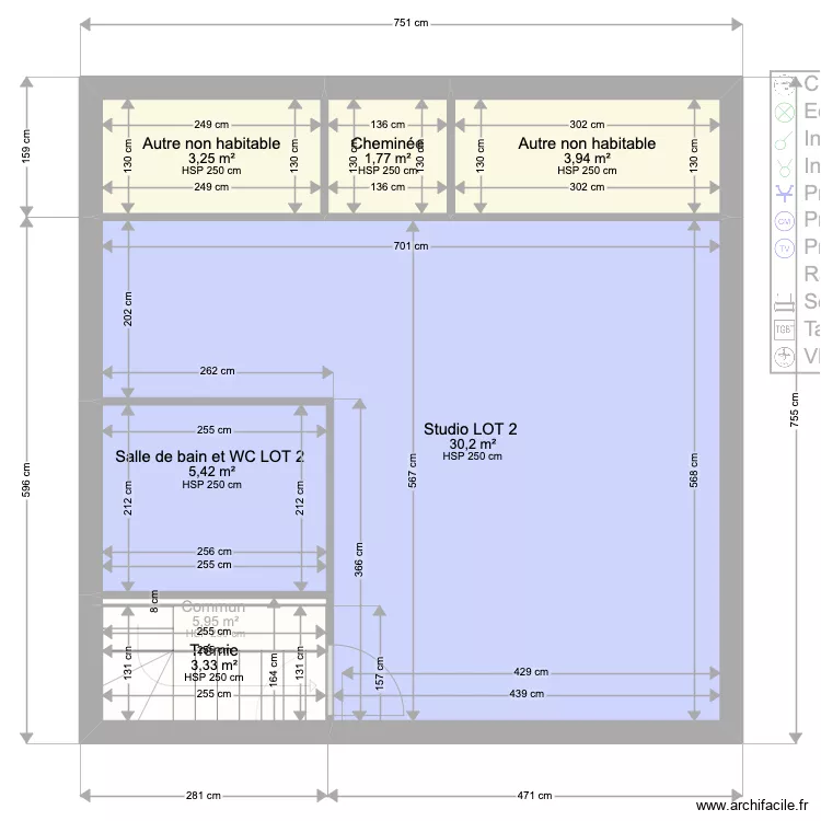 Renazé - Projet. Plan de Renazé - Projet. Plan de