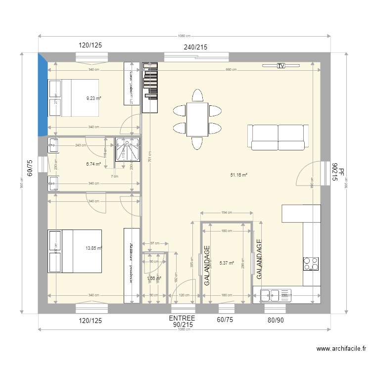 plan couturier. Plan de 0 pièce et 0 m2