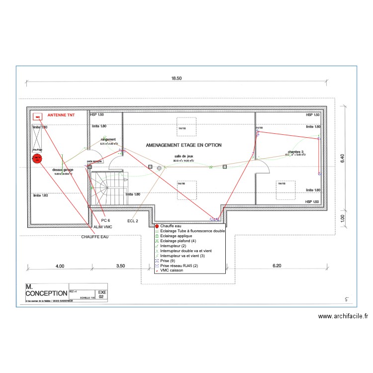 MANENT R+1 PC ECL. Plan de 0 pièce et 0 m2