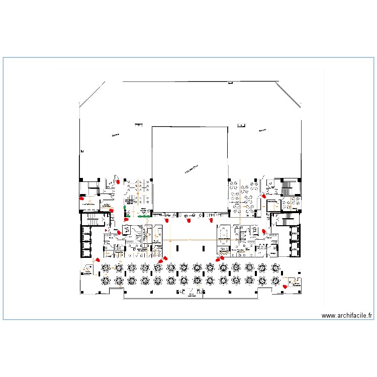 CCTV. Plan de 0 pièce et 0 m2