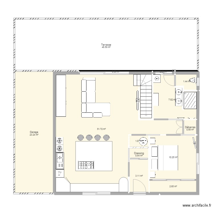 Maison Projet 2. Plan de 0 pièce et 0 m2