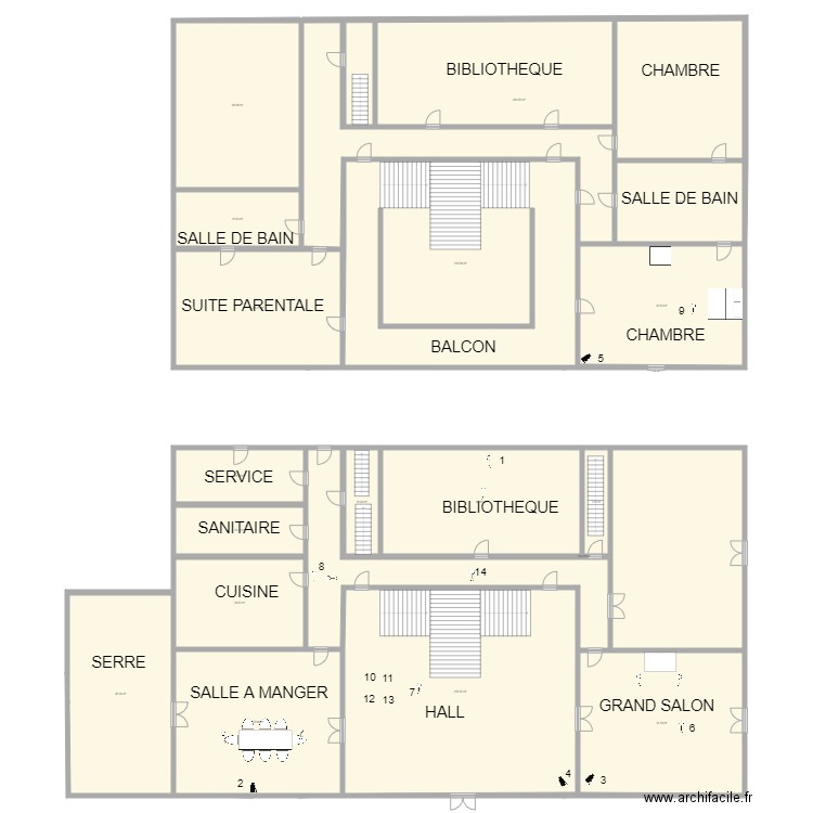 Manoir cliff 2. Plan de 0 pièce et 0 m2