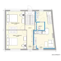 Plan duplex rez de chaussee