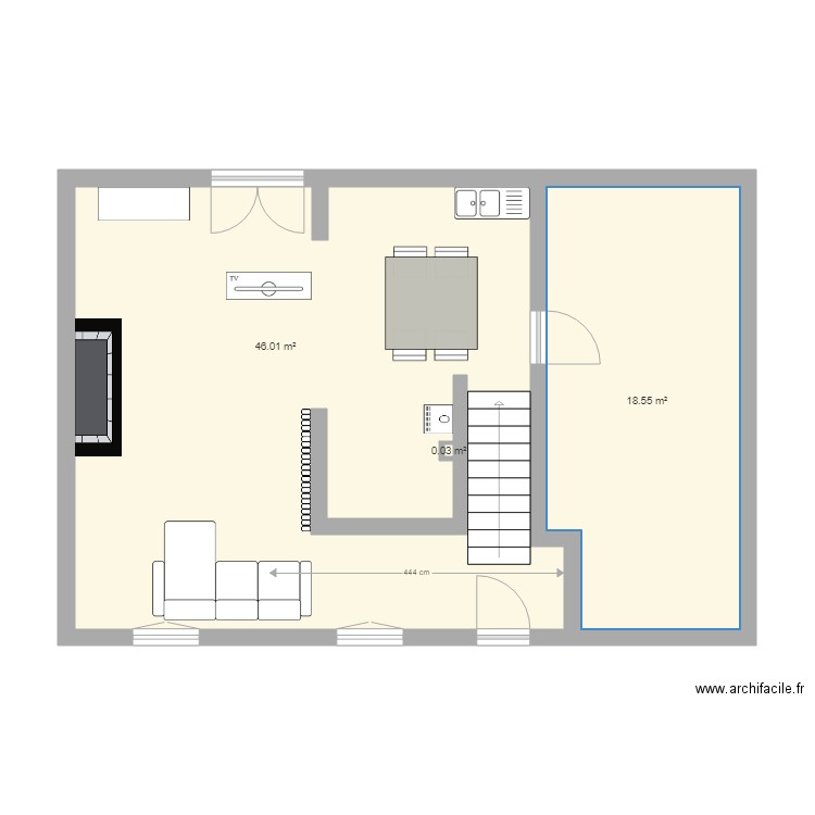 maison st barthélémy v2. Plan de 0 pièce et 0 m2