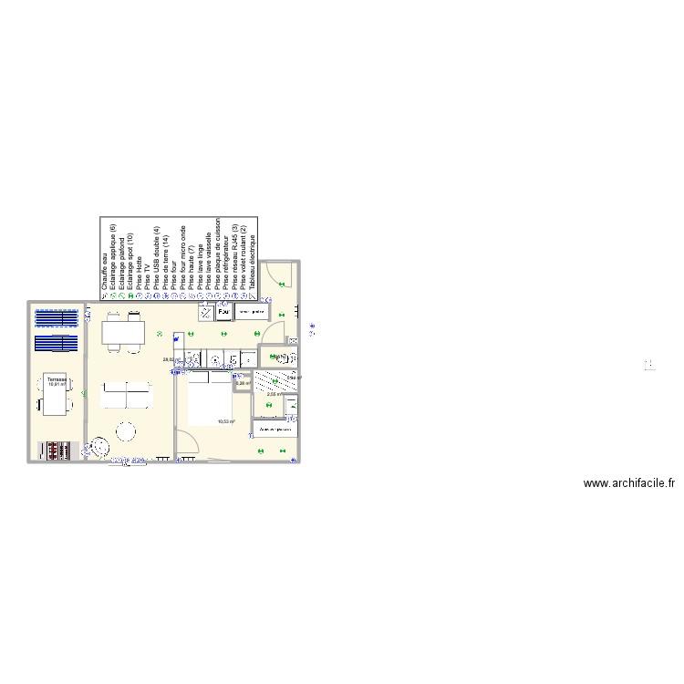 Santa Clara 2 face mer V3.1. Plan de 0 pièce et 0 m2