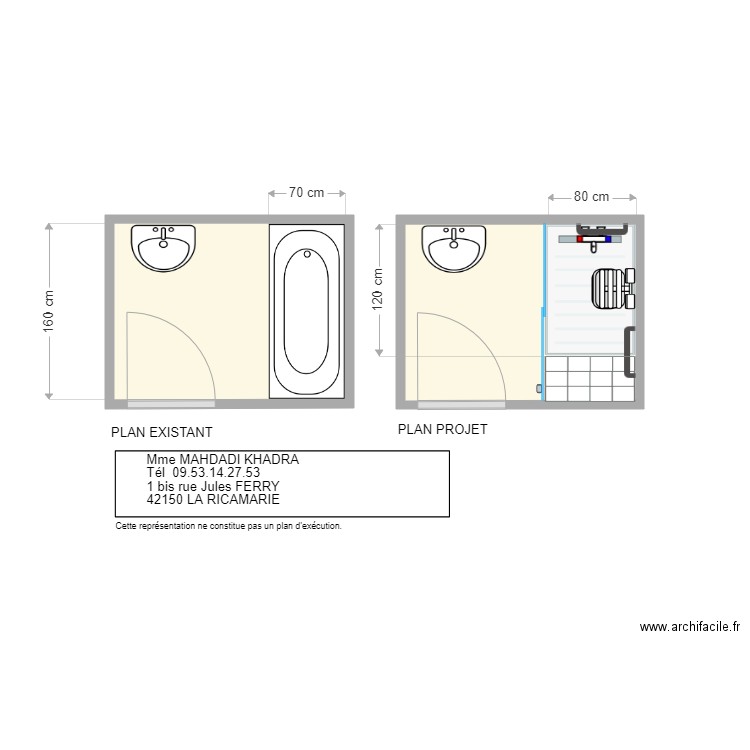 BAILLEUR PUBLIQUE MAHDADI KHADRA. Plan de 0 pièce et 0 m2