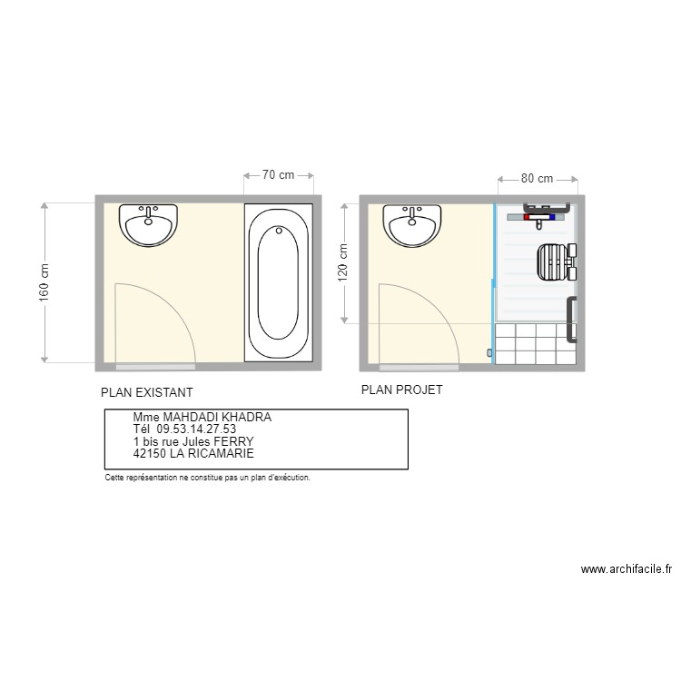 BAILLEUR PUBLIQUE MAHDADI KHADRA. Plan de 0 pièce et 0 m2