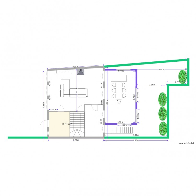 FSB V1 NE. Plan de 0 pièce et 0 m2