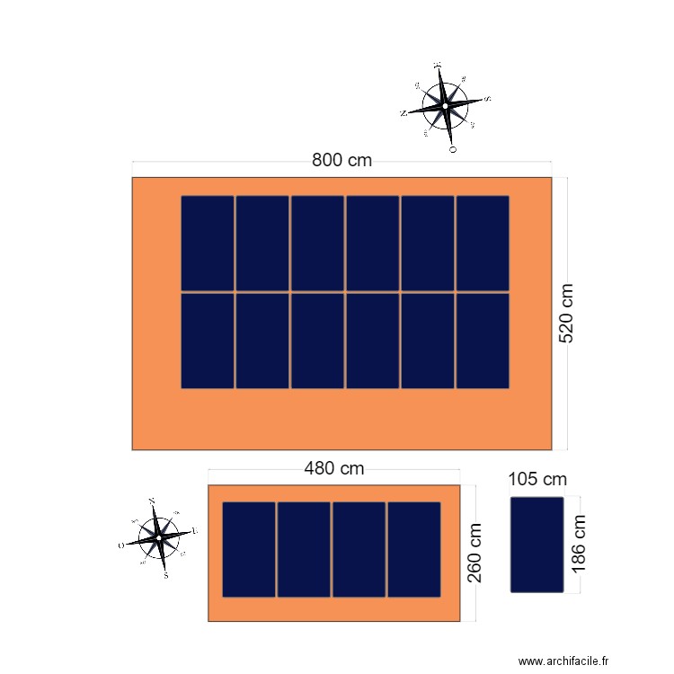 CALEPINAGE M.CHARDON.. Plan de 0 pièce et 0 m2