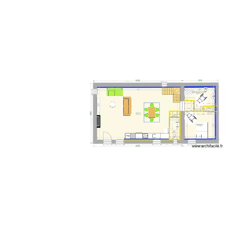 GITE Fanny Adrien 4. Plan de 